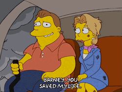 Life Saver The Simpsons Chloe And Barney GIF