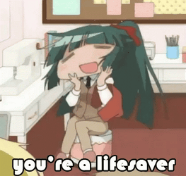 Life Saver Yoshinoya Hidamari Sketch GIF