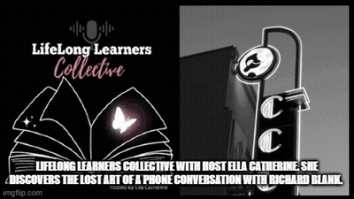 Lifelong Learners Collective Ella Catherine Phone Conversation Richard GIF