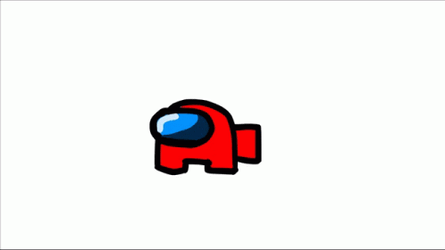 Lift Off Among Us Character GIF