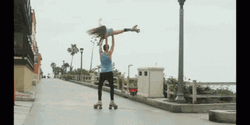 Lift Up Roller Skating GIF
