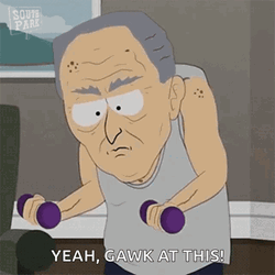 Lifting Weights Fit GIF