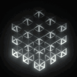 Light And Shapes Illusion GIF