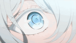Light Blue Anime Eyes GIF