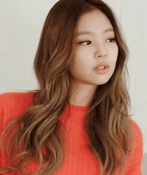 Light Brown Hair Jennie Kim GIF