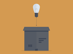 Light Bulb Put Inside A Box GIF