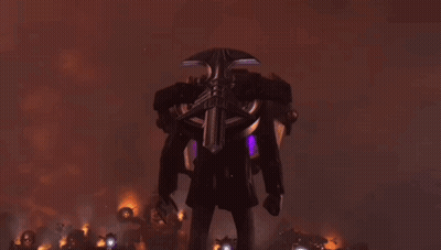 Light Bulb With Purple Light GIF