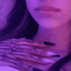 Light Purple Room Lights  GIF