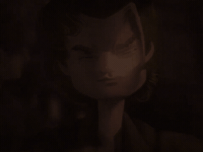 Light Shining On Man's Face Close Up GIF