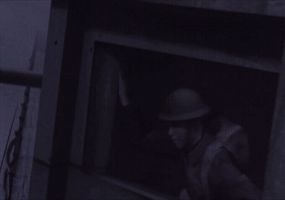 Light Shining Through Hole In Dark Room GIF