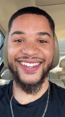 Light Skin Lip Bite Boy GIF