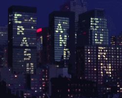 Light Trick Building Crash And Burn GIF