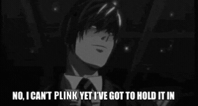 Light Yagami Plink GIF