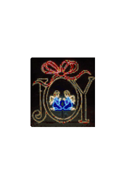 Lighted Led Outdoor Christmas Displays Sticker GIF