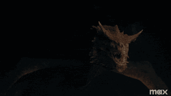Lighting Roaring Vhagar Dragon GIF