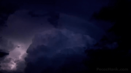 Lightning Behind Clouds GIF
