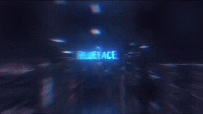 Lightning Bolt Hitting Building With Flufface Glowing GIF