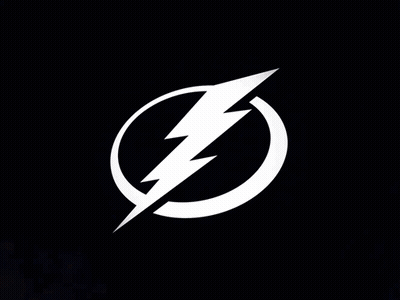 Lightning Bolt In Cloudy Sky GIF