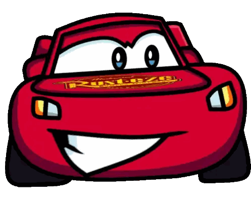 Lightning McQueen Car Sticker