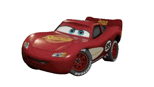 Lightning McQueen From Cars Sticker