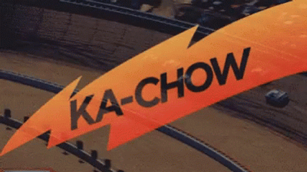 Lightning Mcqueen Kachow Cars Movie Scene GIF