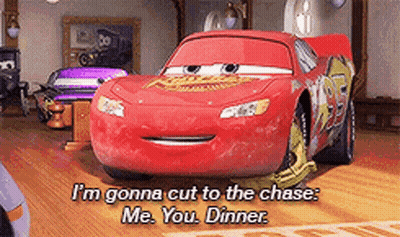Lightning McQueen Talking GIF