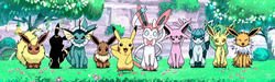 Lightning Pikachu Characters Waving GIF