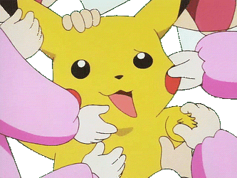 Lightning Pikachu Squish GIF