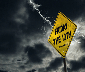 Lightning Signage Friday The 13Th Meme GIF