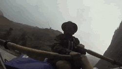Lightning Strike Cliffside Rapid GIF