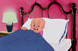 Lights Off Elmer Fudd GIF