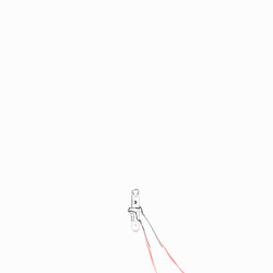 Lightsaber Black And White Star Wars Sword GIF