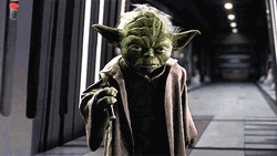 Lightsaber Yoda GIF