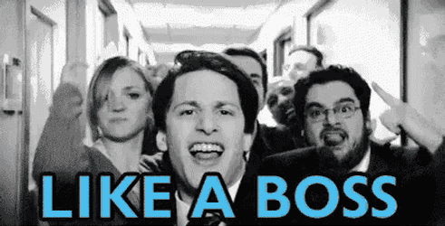 Like A Boss! - Saturday Night Live GIF