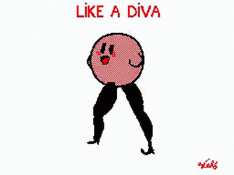 Like A Diva With Long Legs GIF