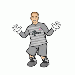 Like A Glove Goalie GIF