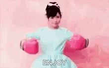 Like A Pink Glove GIF