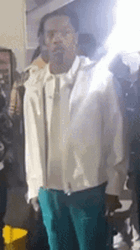 Lil Baby Calmly Posing For Cameras GIF
