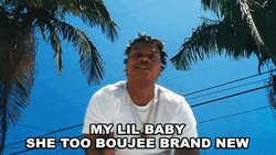 Lil Baby Pointing And Grooving On Camera GIF