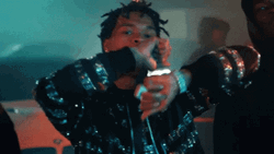 Lil Baby Rolling Arms Dance Move GIF