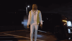 Lil Durk Walking GIF