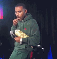 Lil Duval Popcorn Eating GIF