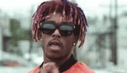 Lil Uzi Vert Wearing Shades GIF