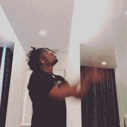 Lil Uzi Vert Weird Looking At Ceiling GIF