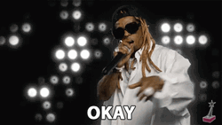 Lil Wayne Singing Ok GIF