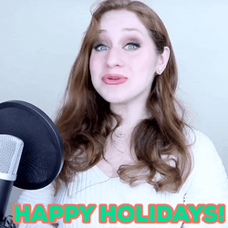 Lillee Jean Happy Holiday To All GIF