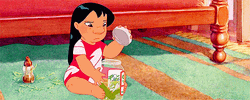 Lilo And Stitch Shaking Jar Of Pickles GIF