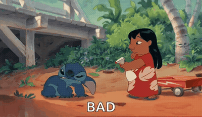 Lilo And Stitch With Bad GIF