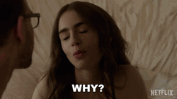 Lily Collins Emily In Paris But Why  GIF