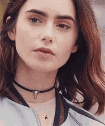 Lily Collins Fresh And Simple GIF